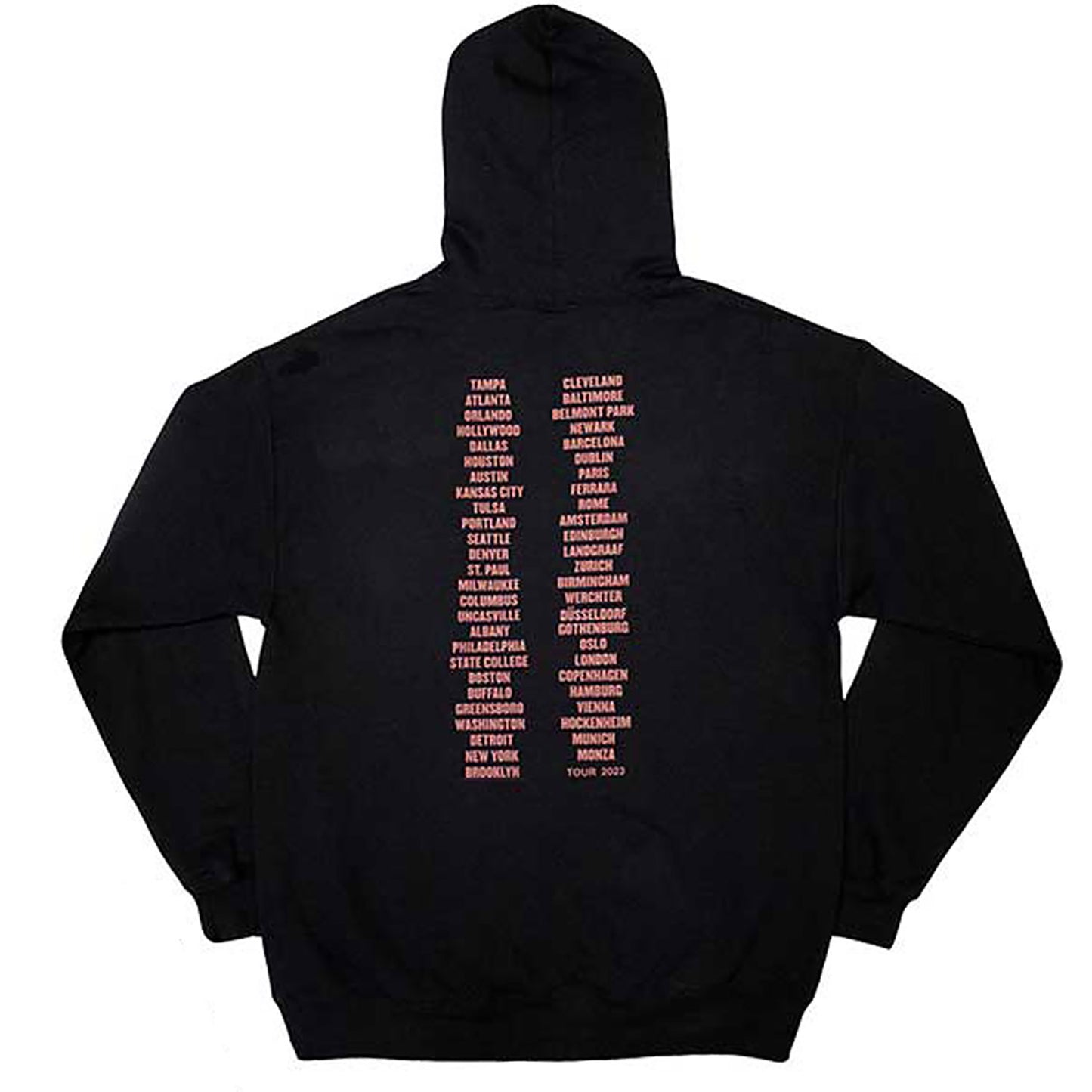 Bruce Springsteen Tour '23 Champion Hooded Sweatshirt Back