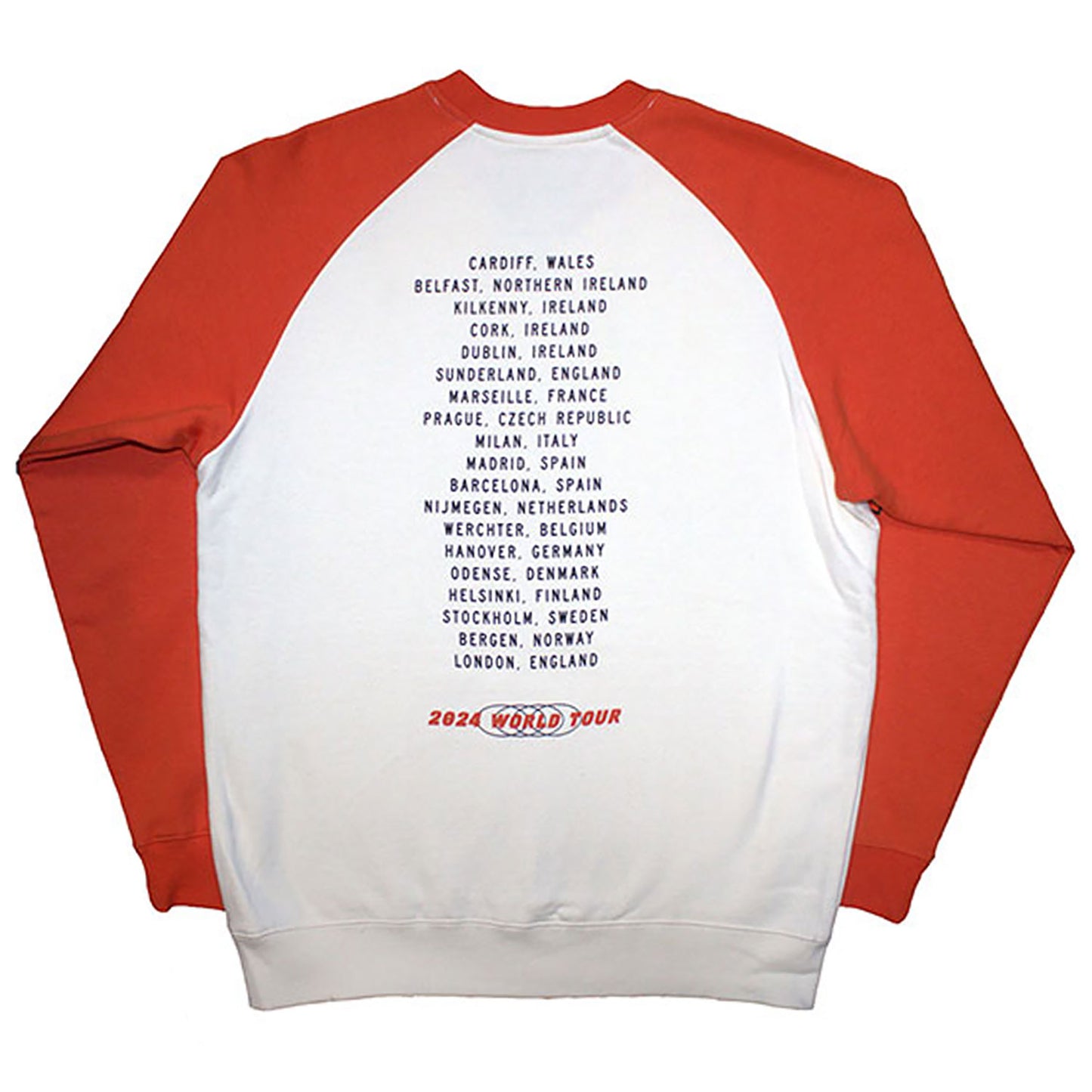 Bruce Springsteen Tour '24 Wheel Baseball Jersey Back