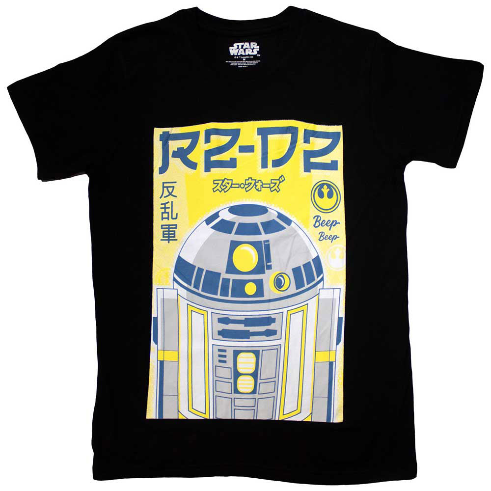 Star Wars R2-d2 Japanese T-shirt Front