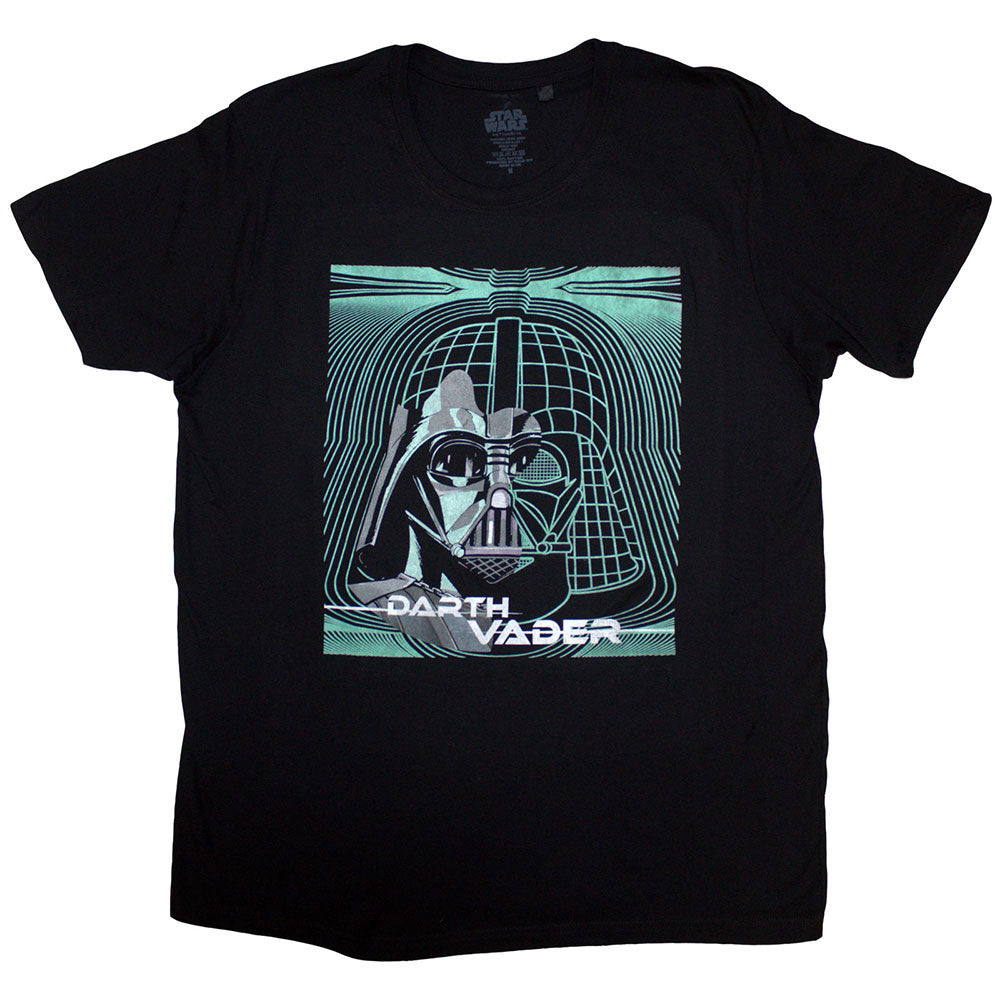 Star Wars Vader Grid Mask T-shirt Front