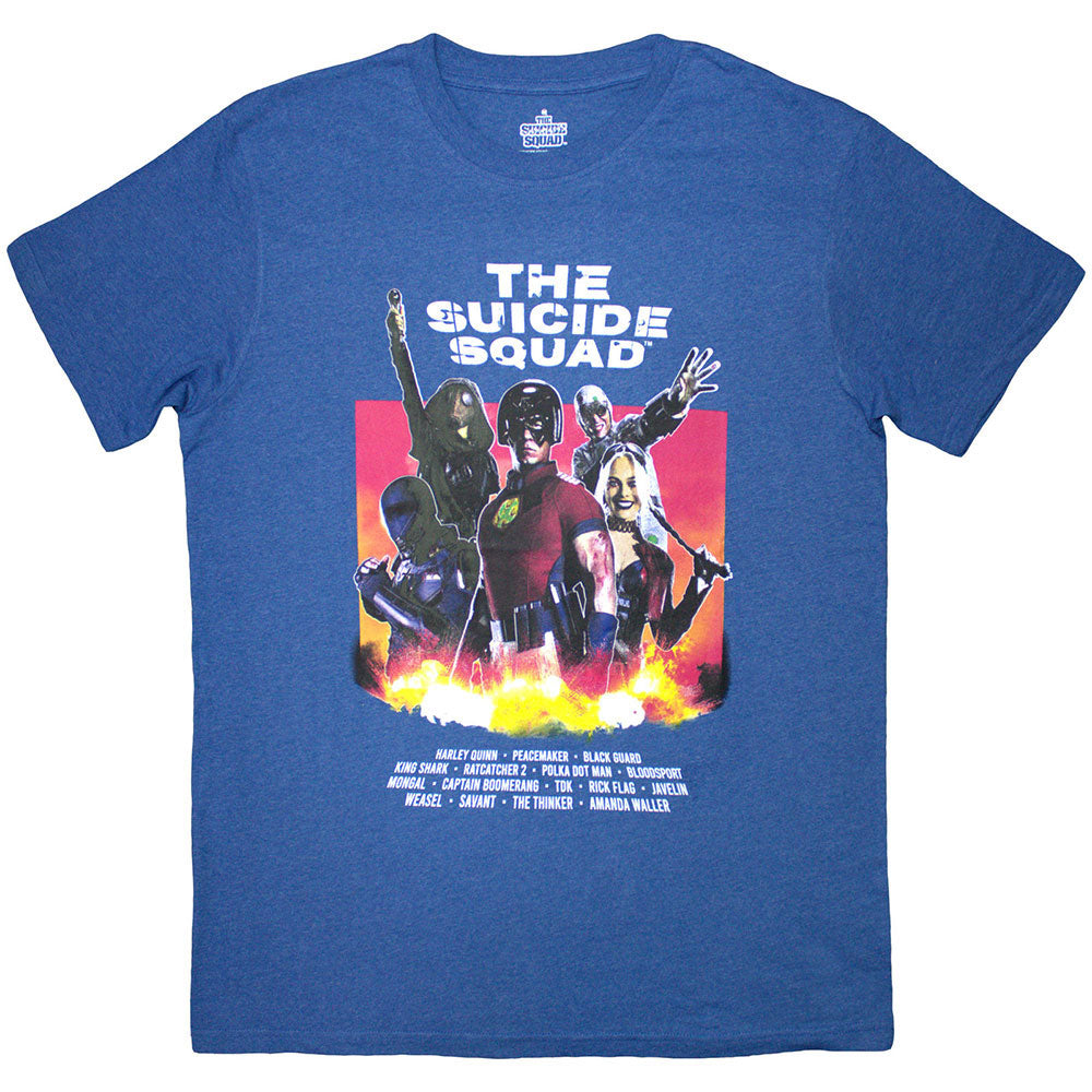 DC Comics Suicide Squad Poster T-shirt Front