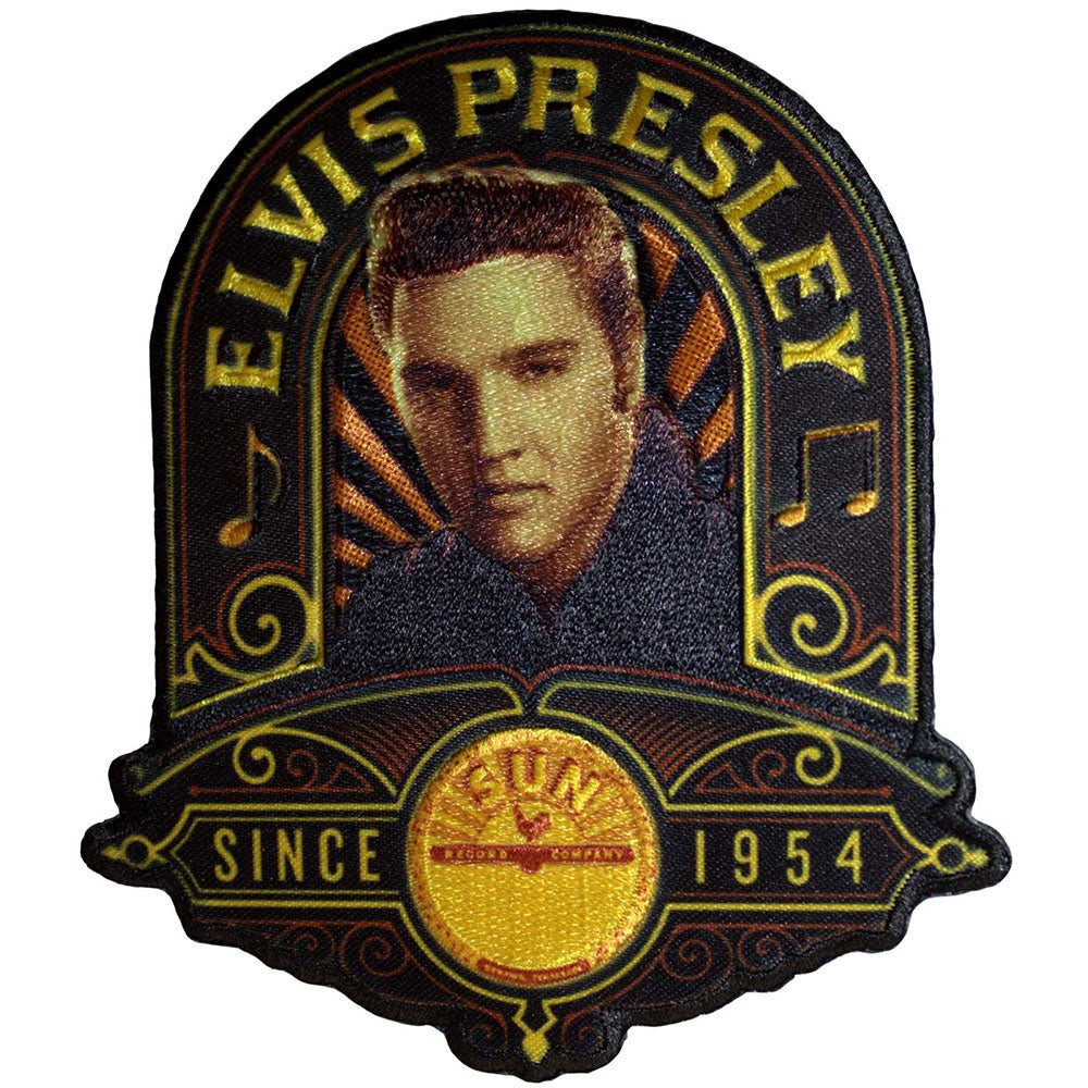 Elvis Presley Elvis Studio Portrait Woven Patch Front