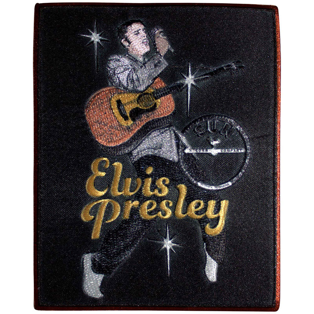 Elvis Presley Elvis Mic Woven Patch Front