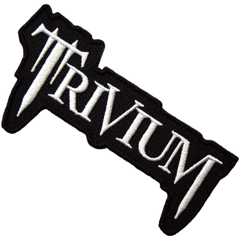 Trivium Classic Logo Woven Patch Front
