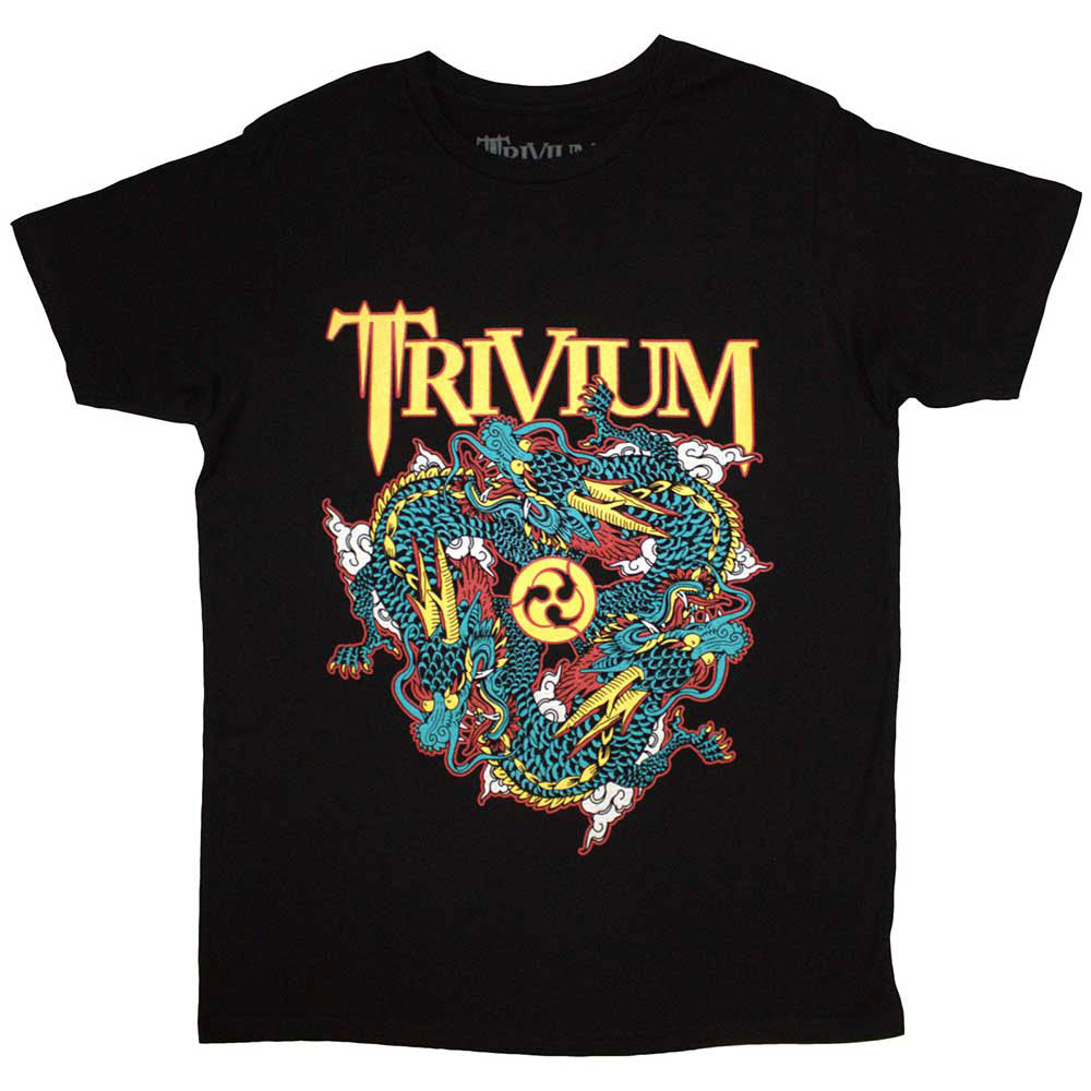 Trivium Dragon Circle Pit T-shirt Front