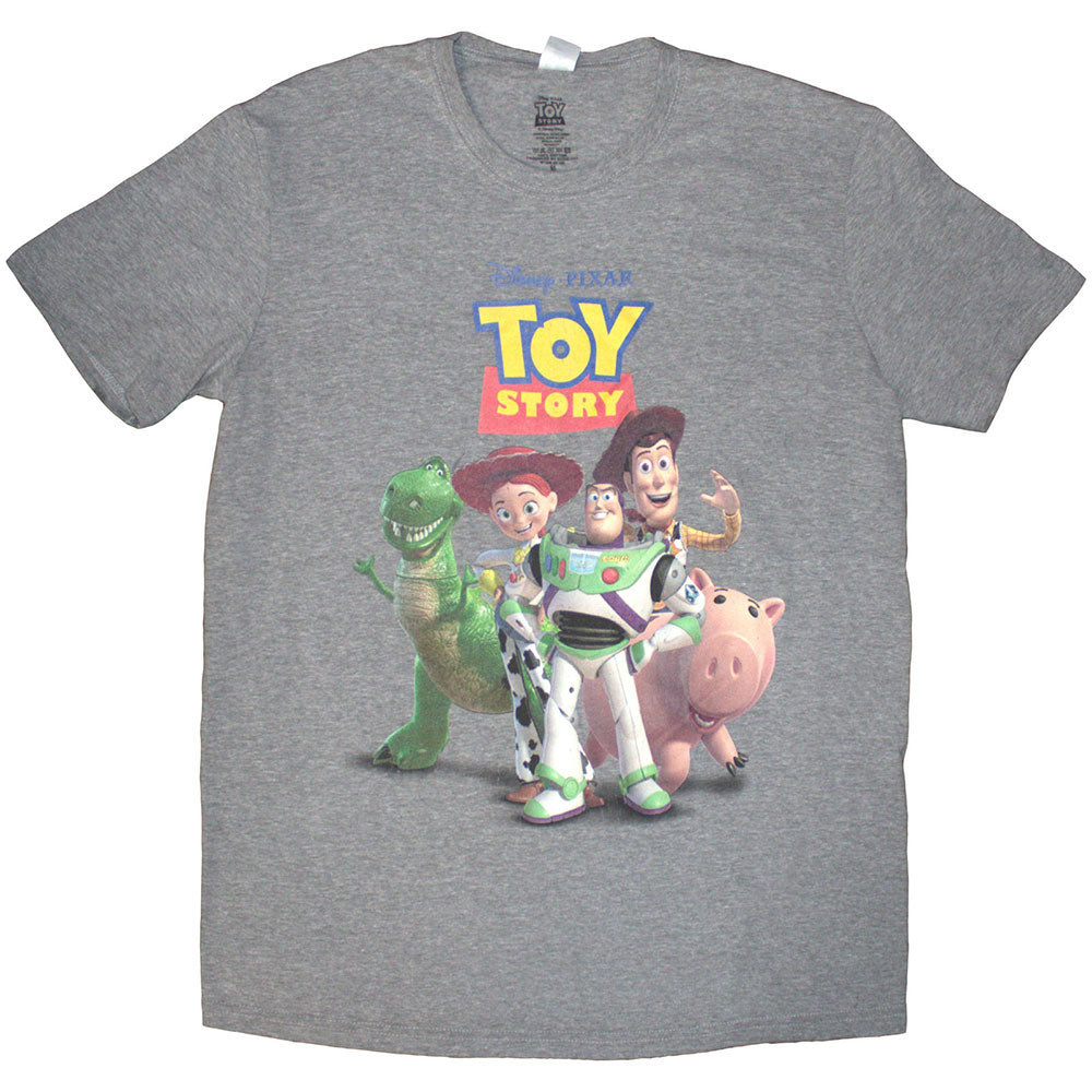 Disney Toy Story Characters Distressed T-shirt Front