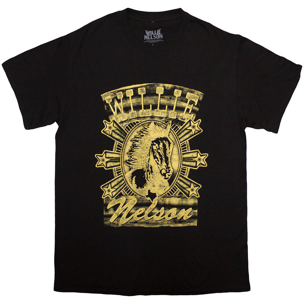Willie Nelson Horse T-shirt Front