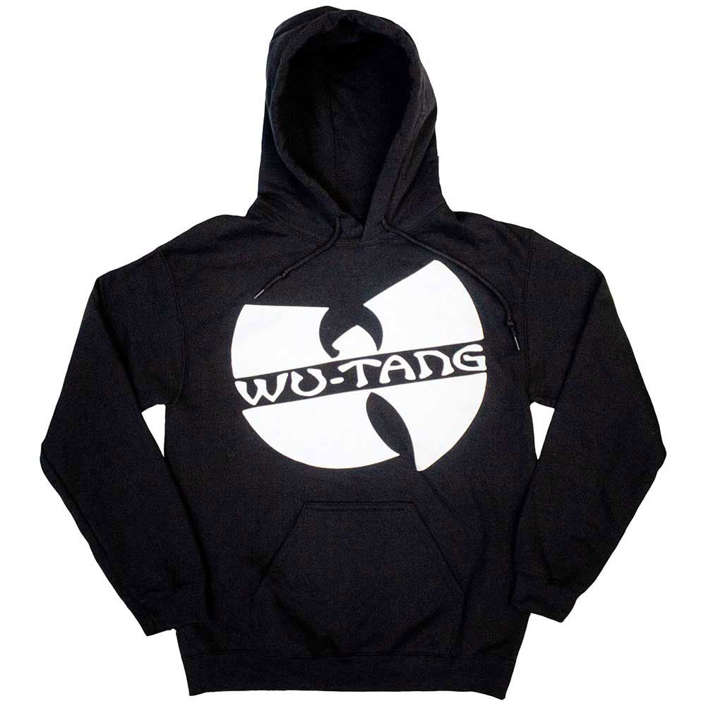 Wu Tang Clan Slanted Logo Mono Hooded Sweatshirt Front