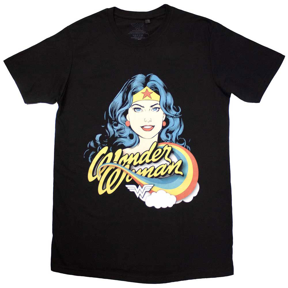 DC Comics Wonder Woman Rainbow T-shirt Front
