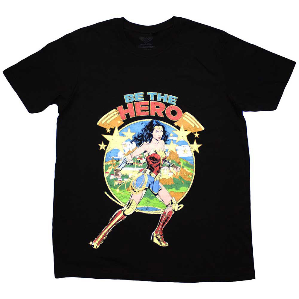 DC Comics Wonder Woman Be The Hero T-shirt Front