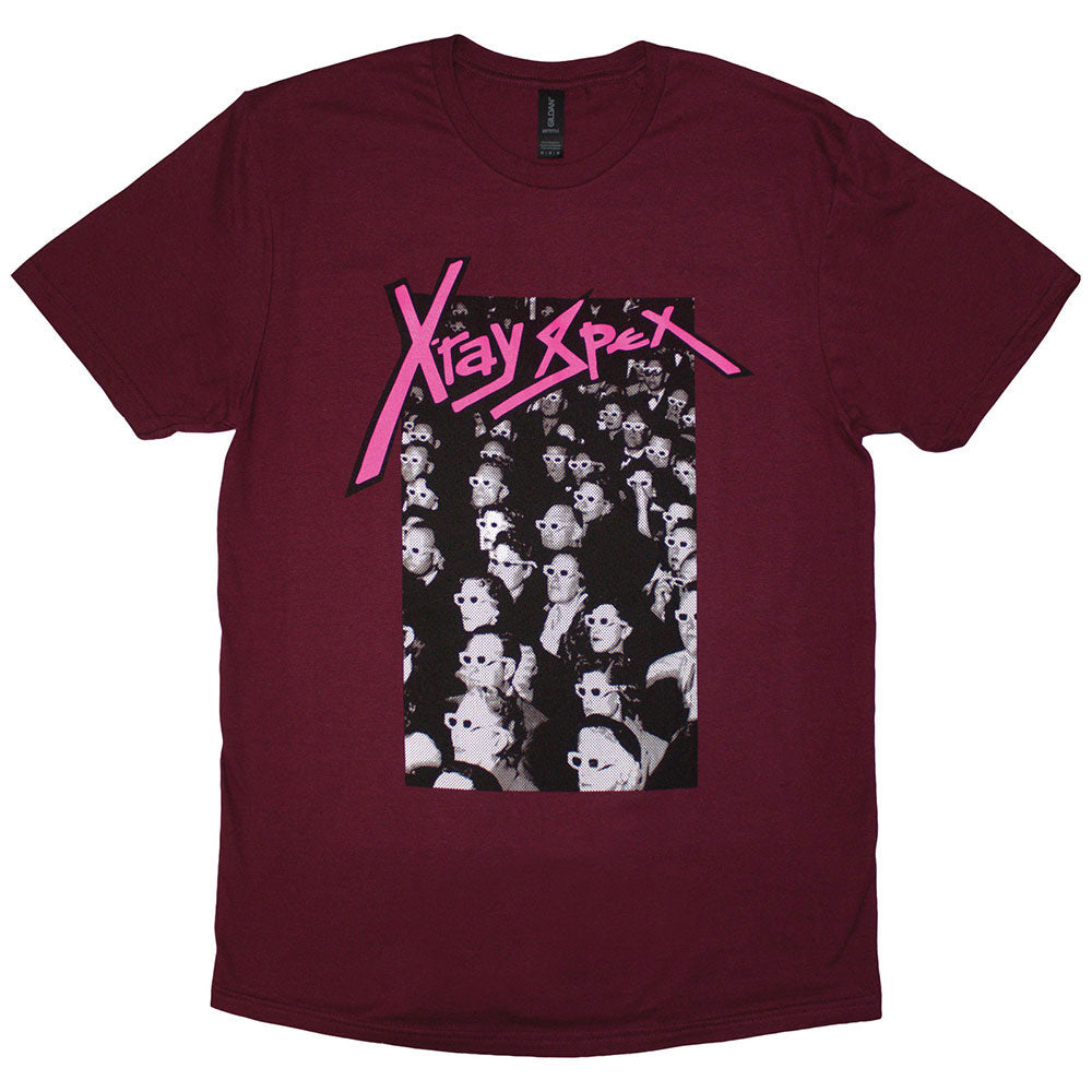 X-Ray Spex 3d Cinema T-shirt Front