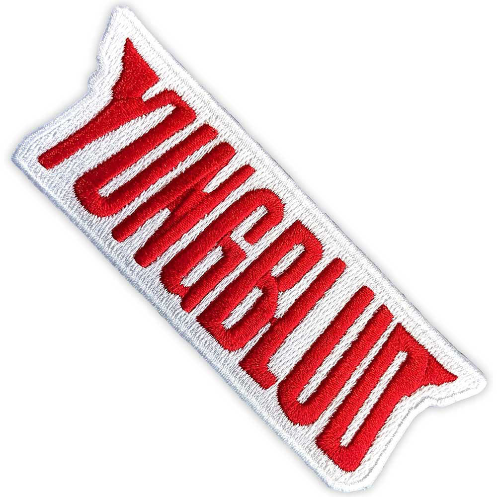 Yungblud Red Logo Woven Patch Front