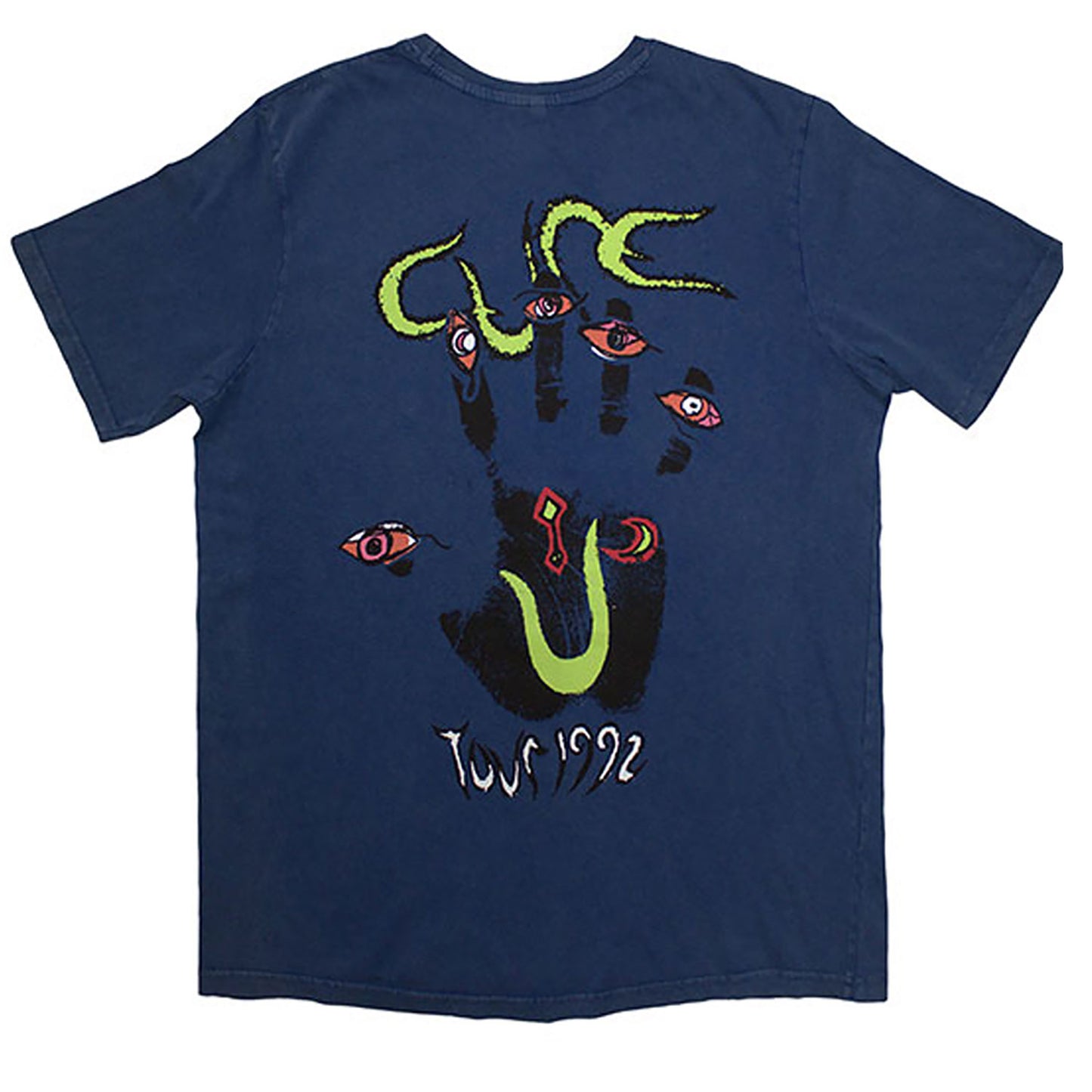 Cure Wish Tour '92 Stone Wash T-shirt Back