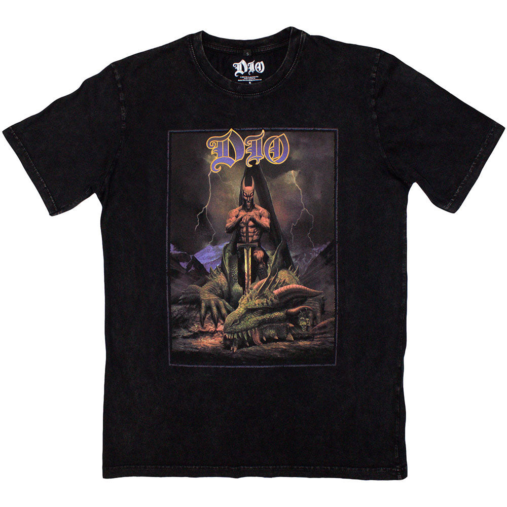 Dio Killing The Dragon Stone Wash T-shirt Front