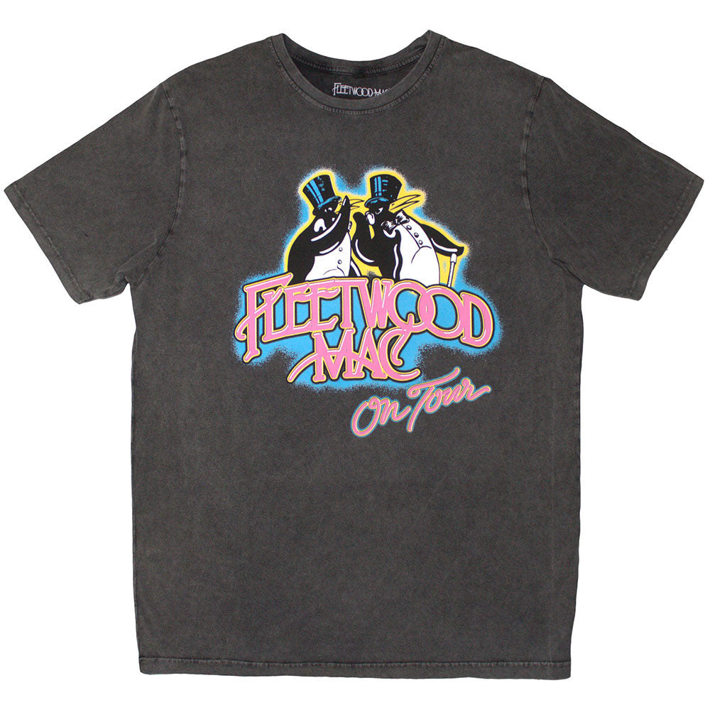 Fleetwood Mac On Tour Stone Wash T-shirt Front