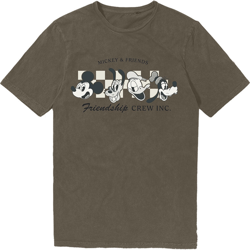 Disney Mm Friendship Crew Inc Stone Wash T-shirt Front