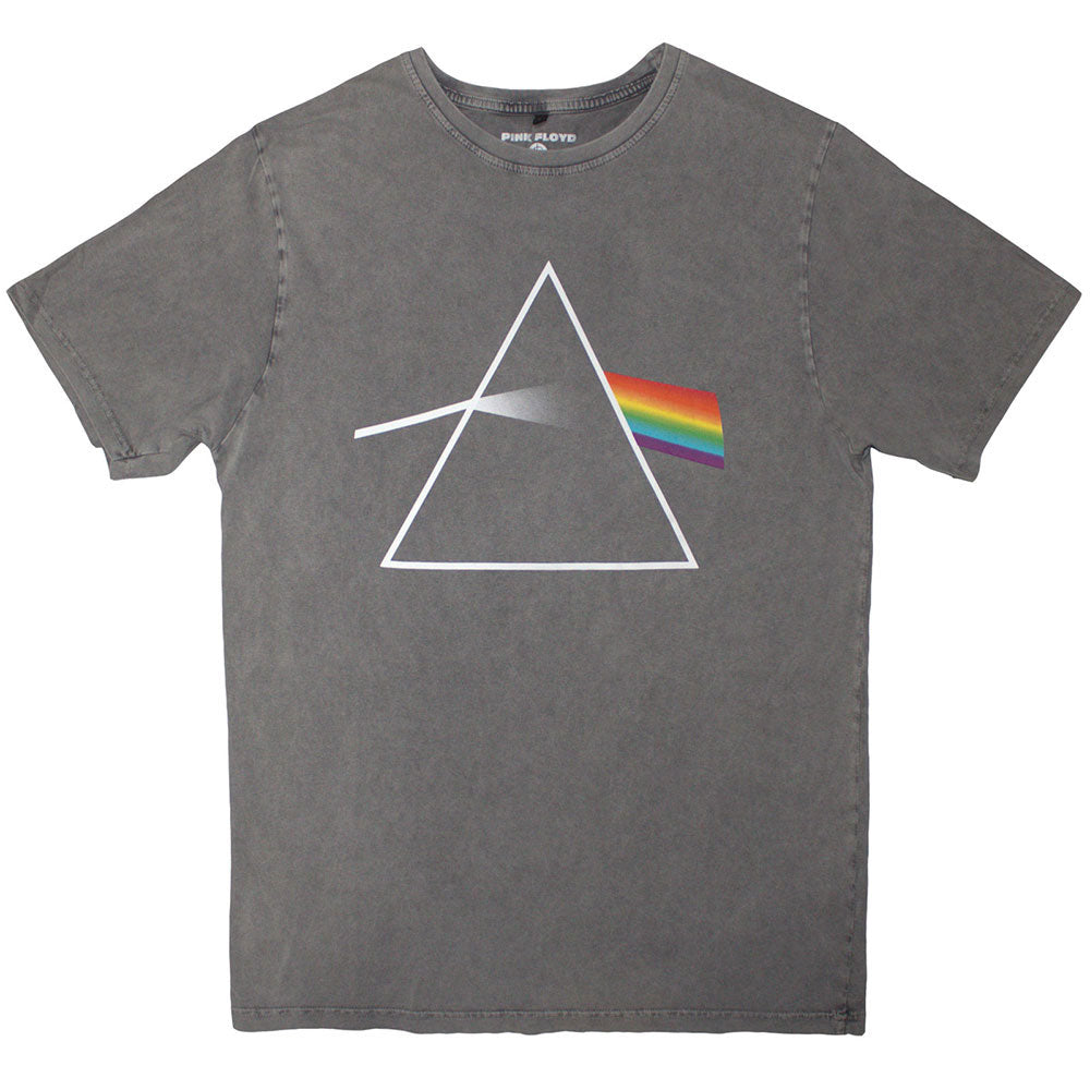 Pink Floyd Dark Side Of The Moon Album Stone Wash T-shirt Front