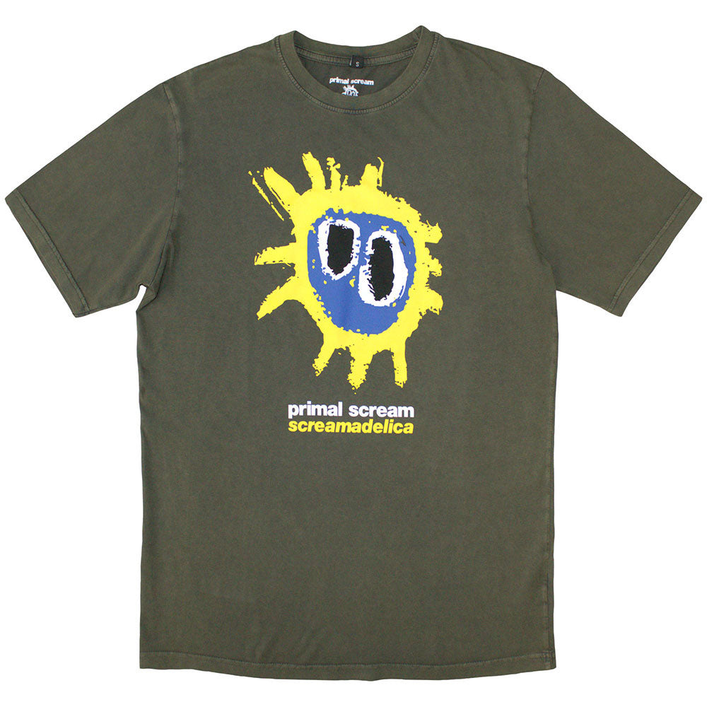 Primal Scream Screamadelica Stone Wash T-shirt Front