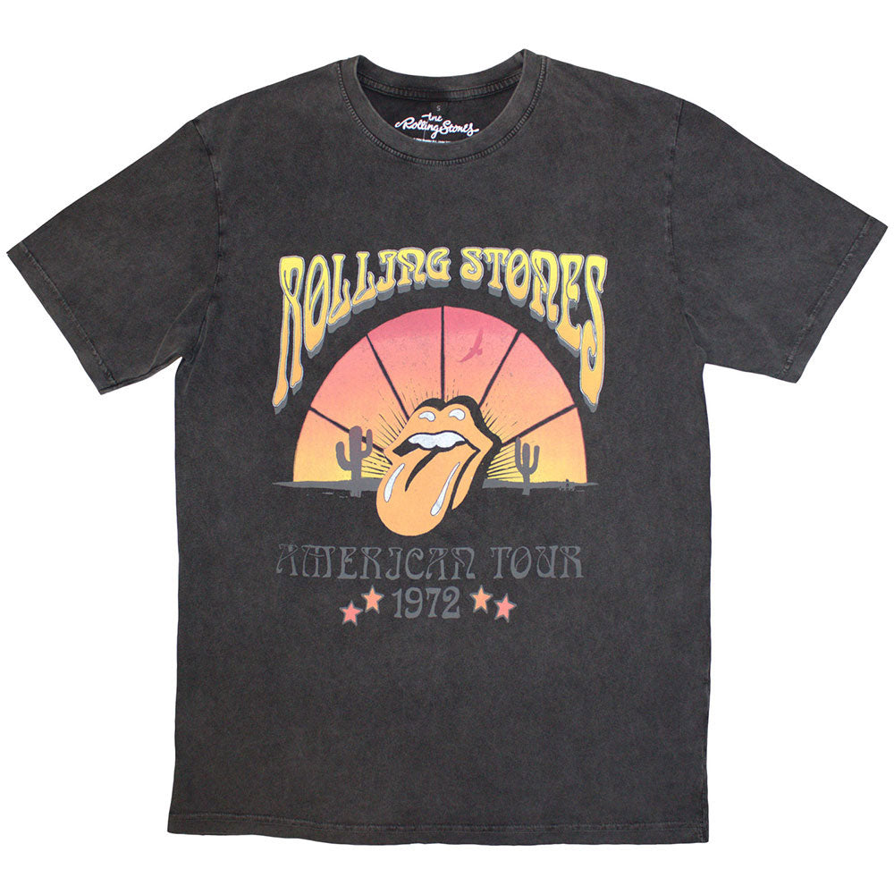 Rolling Stones Desert '72 Stone Wash T-shirt Front