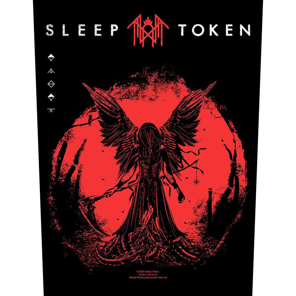 Sleep Token Take Me Back To Eden Back Patch Front