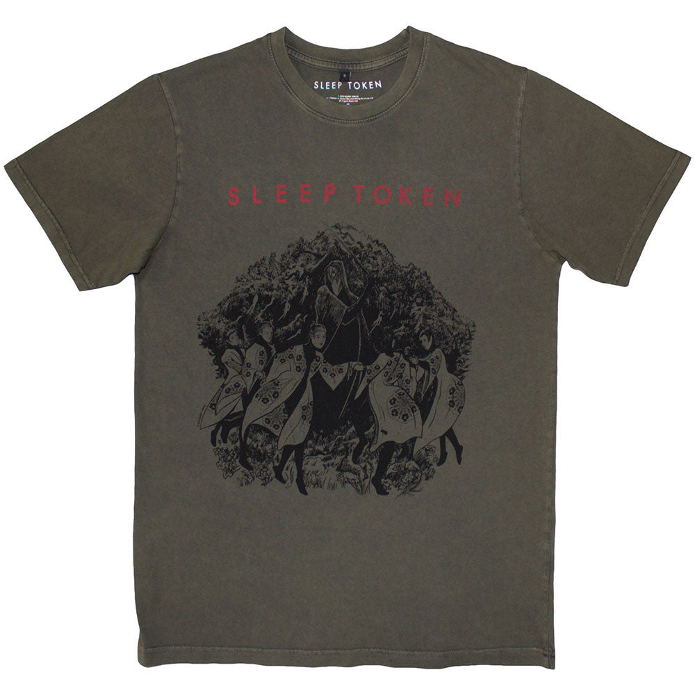 Sleep Token The Love You Want Stone Wash T-shirt Front