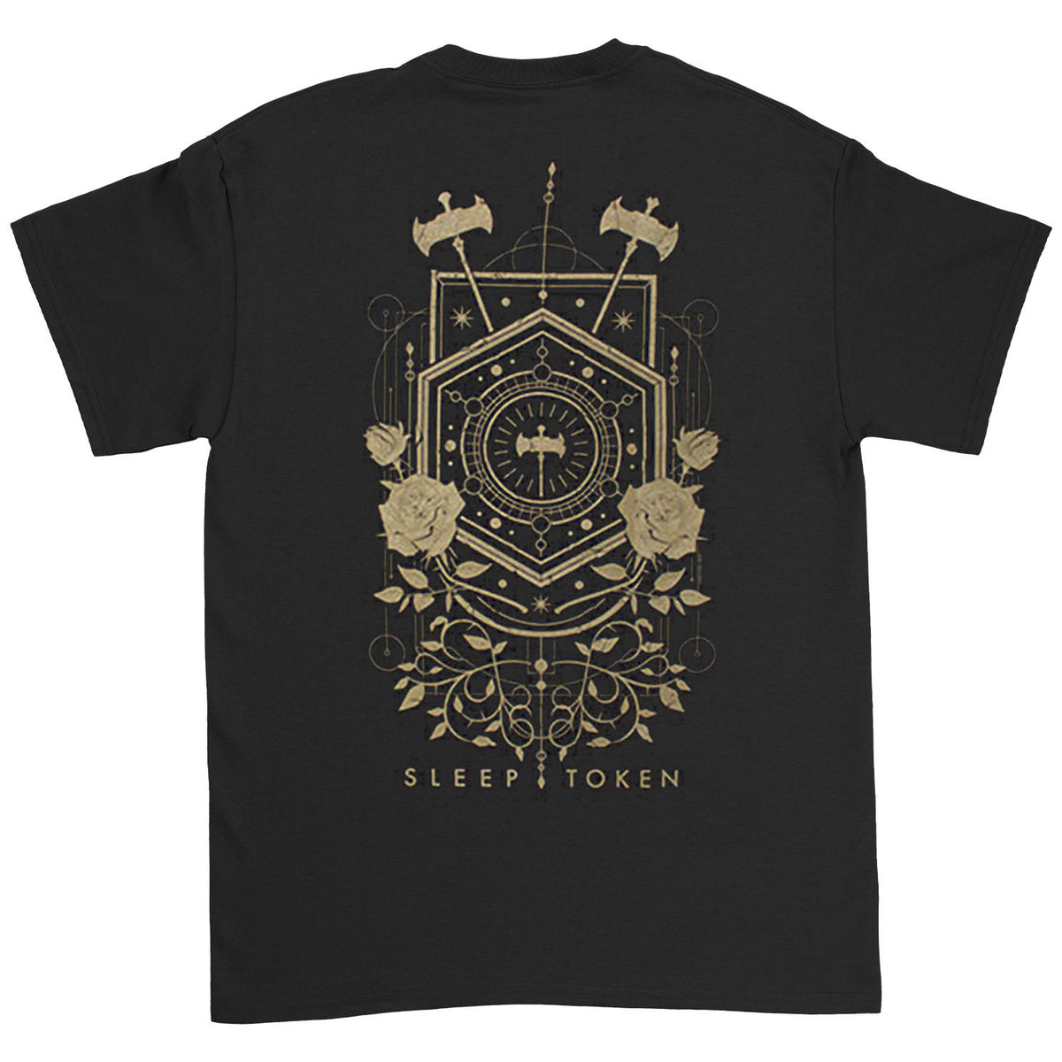 Sleep Token Emergence Feathered Host T-shirt Back