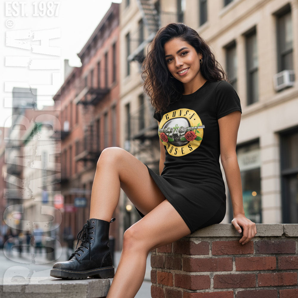 Guns N Roses Classic Logo Work Dress Alt 2