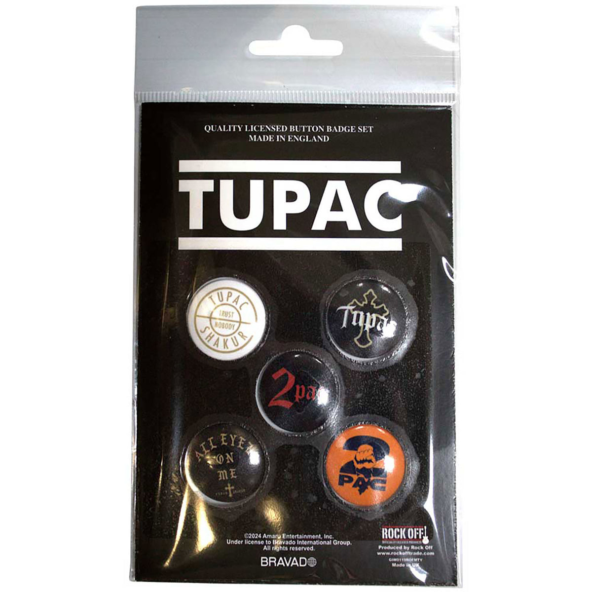 Tupac All Eyez On Me Collector Items Front