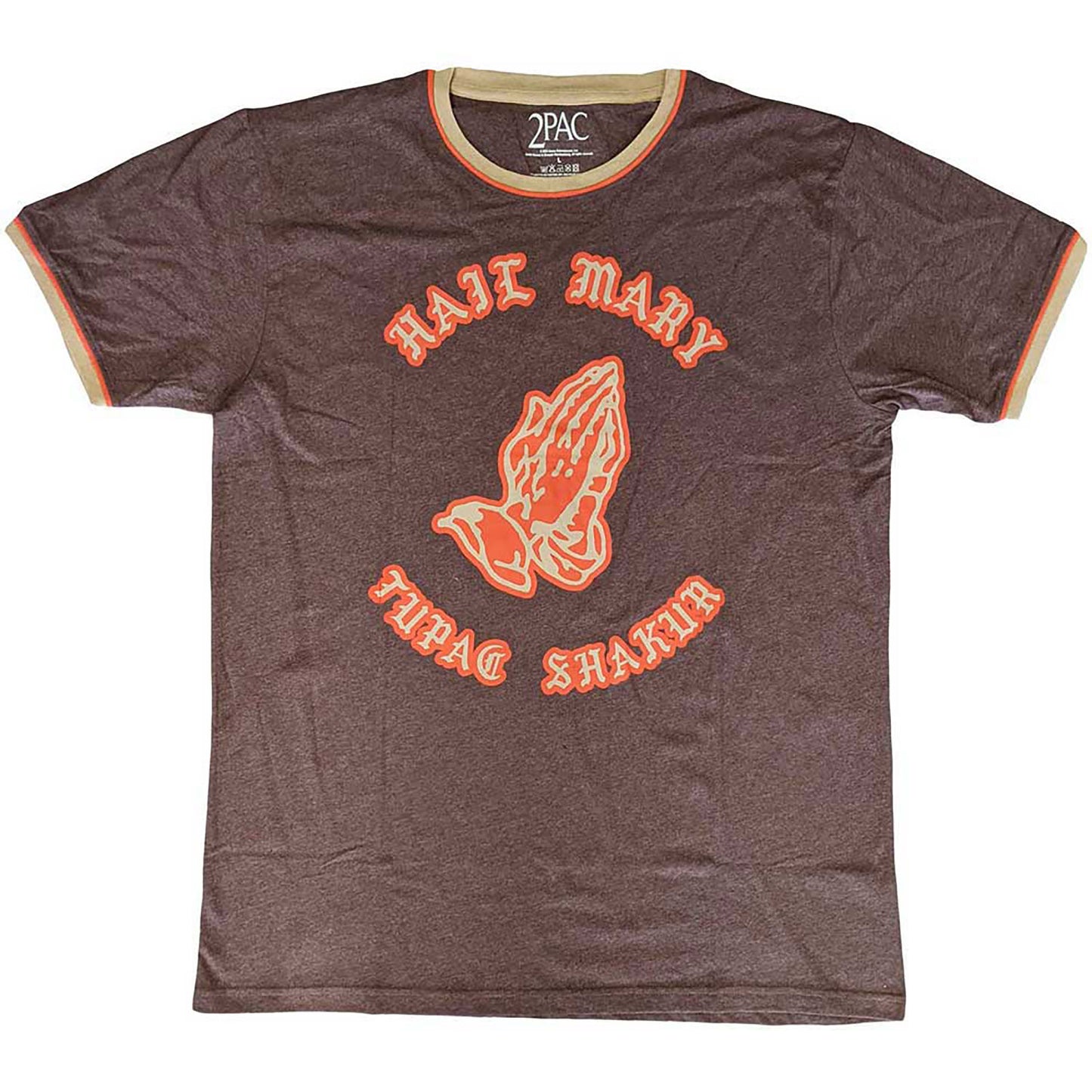 Tupac Hail Mary T-shirt Front