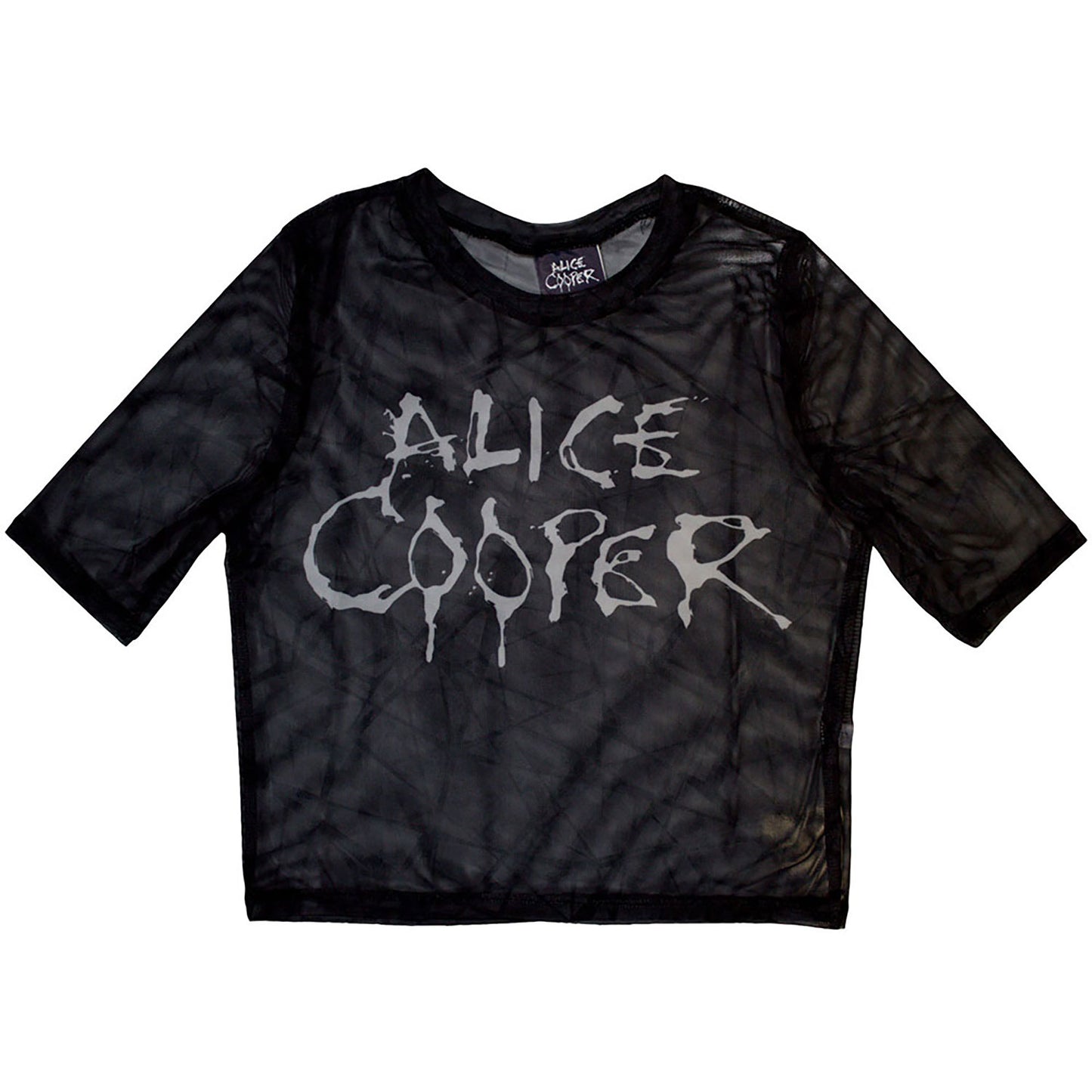 Alice Cooper Dripping Logo Girls Jr Front