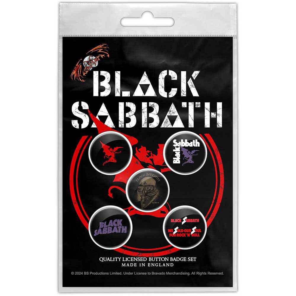 Black Sabbath Red Devil Collector Items Front