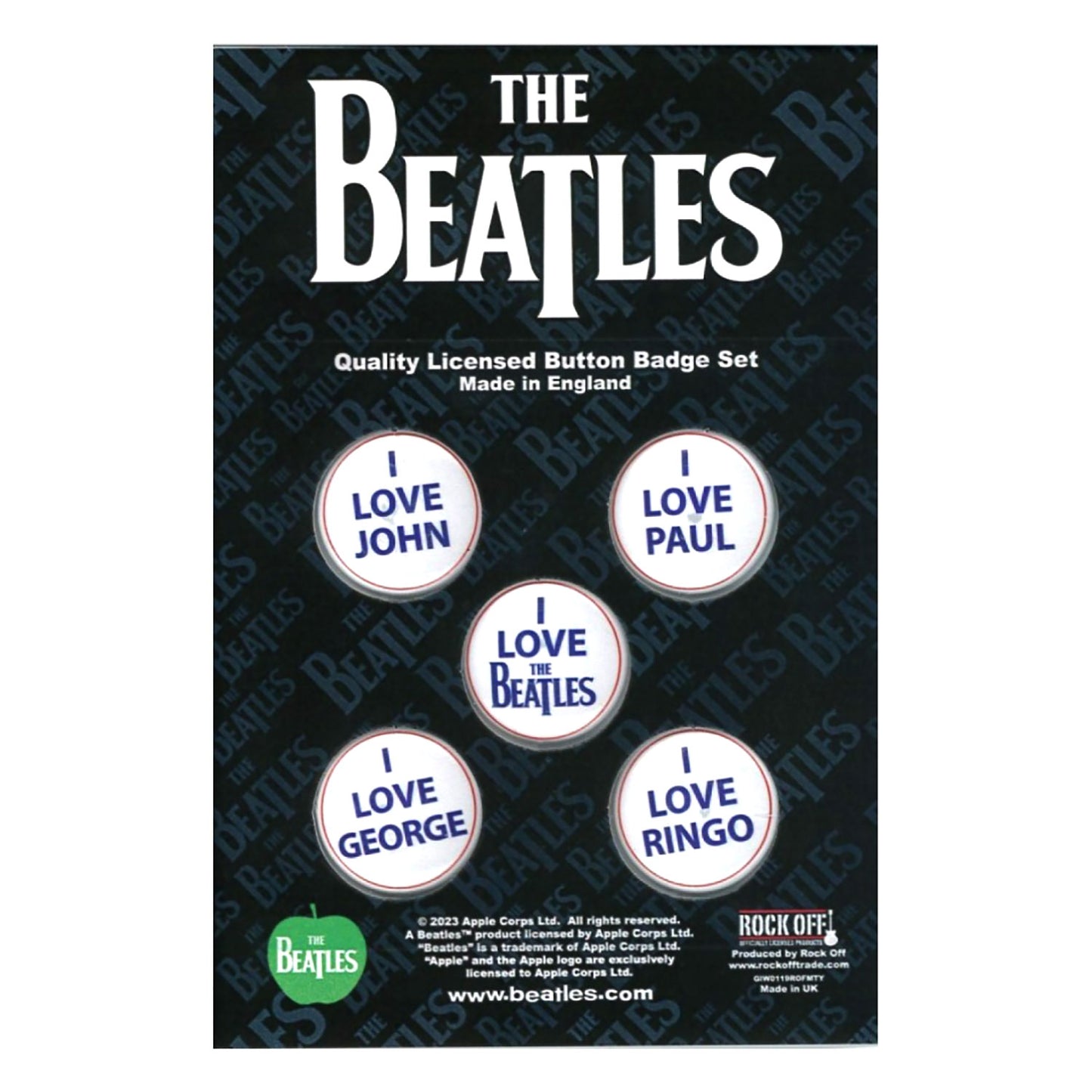 I Love The Beatles Collector Items Front