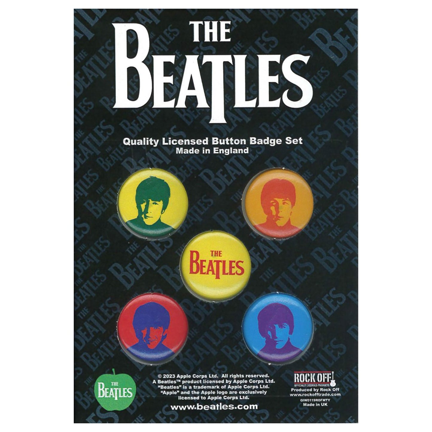 Beatles j, P, G&r Coloured Collector Items Front