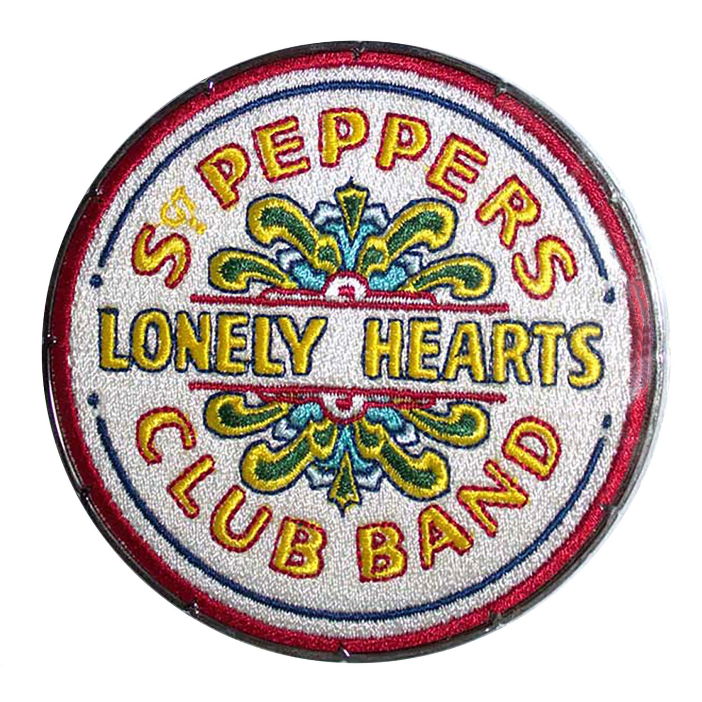 Beatles Sgt Pepper Drum Patch Magnet Front