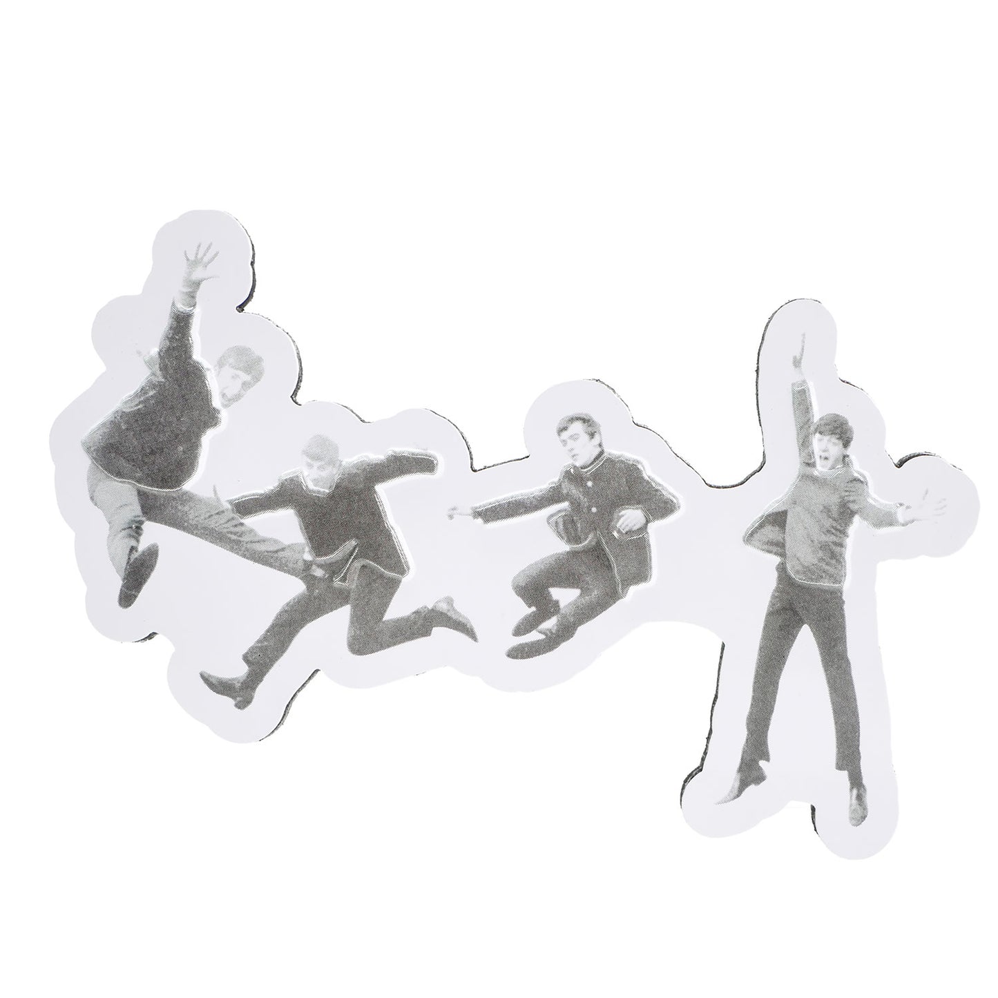 Beatles Jump Photo Embossed Magnet Front