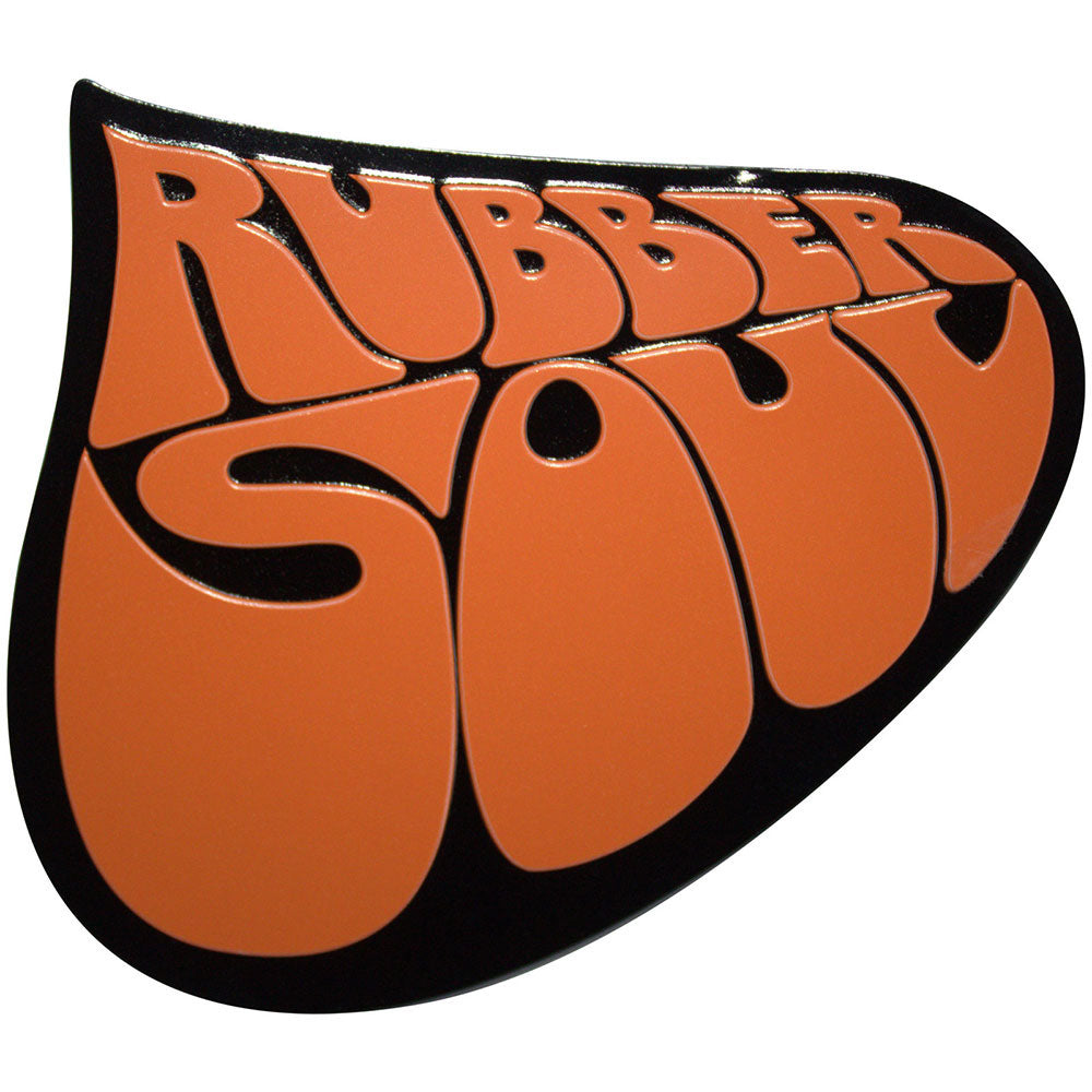 Beatles Rubber Soul Logo Magnet Front