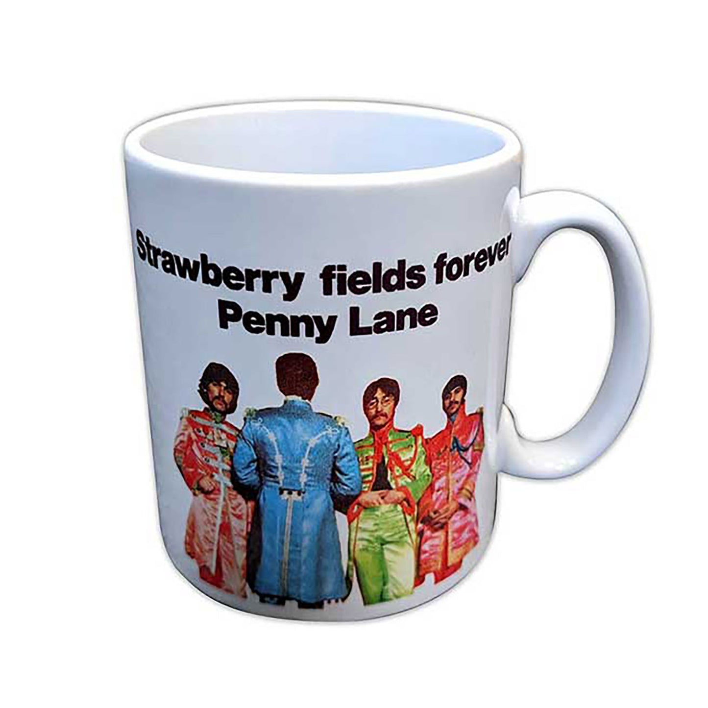 Strawberry Fields/penny Lane Pepper Band Coffee Mug