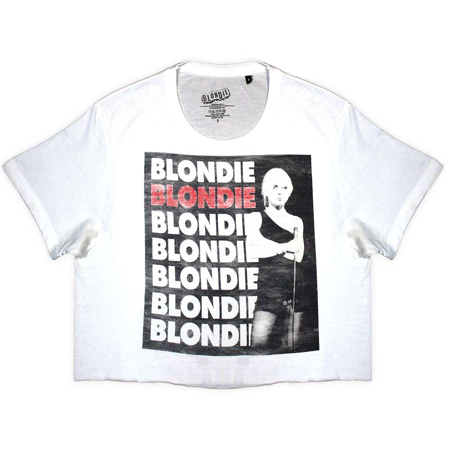 Blondie Stacked Logo Girls Jr Front