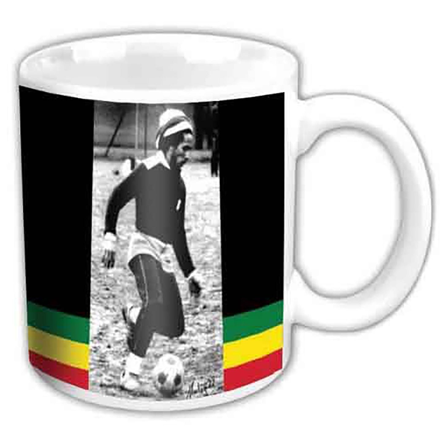 Bob Marley Soccer Coffee Mug