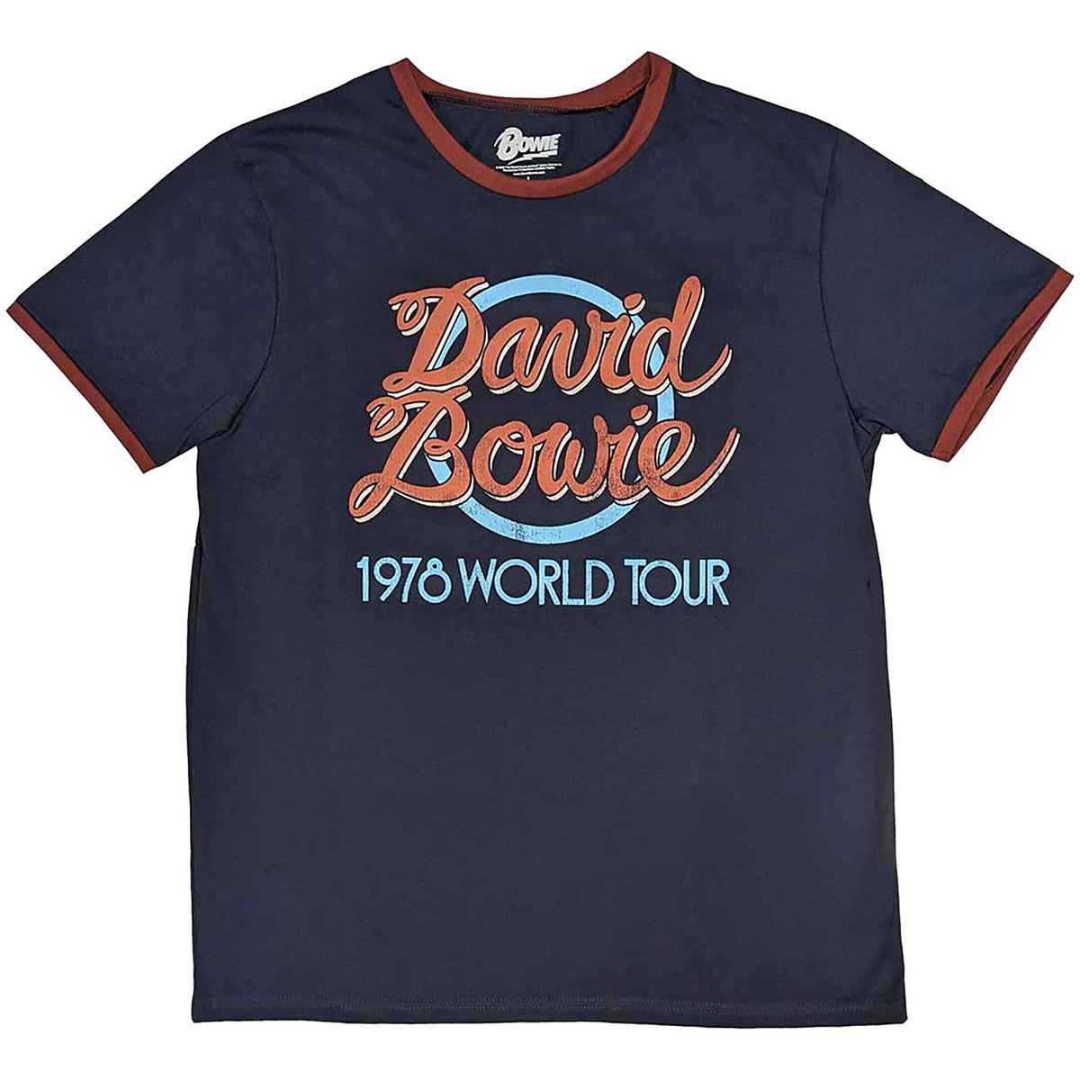 David Bowie 1978 World Tour T-shirt Front