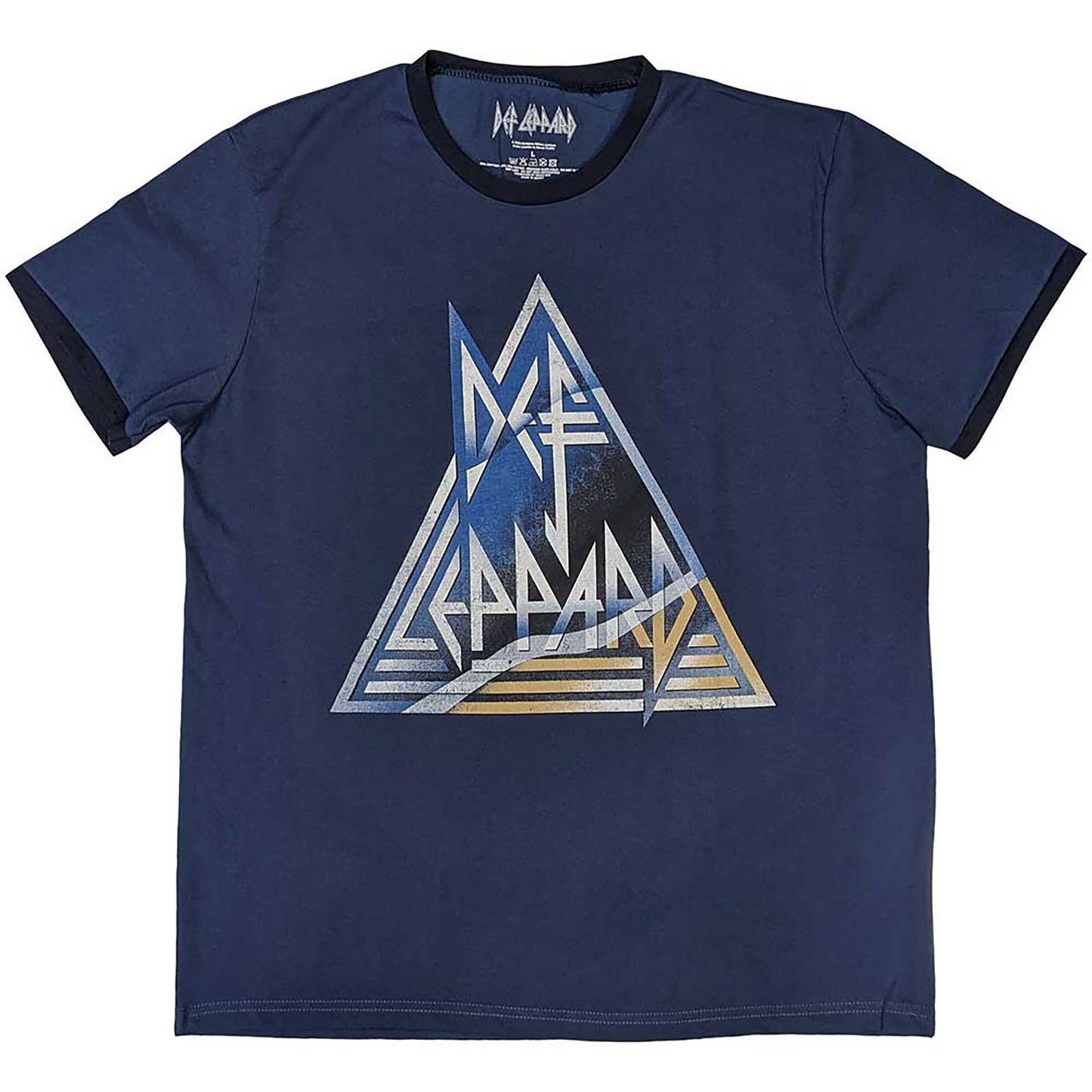 Def Leppard Triangle Logo T-shirt
