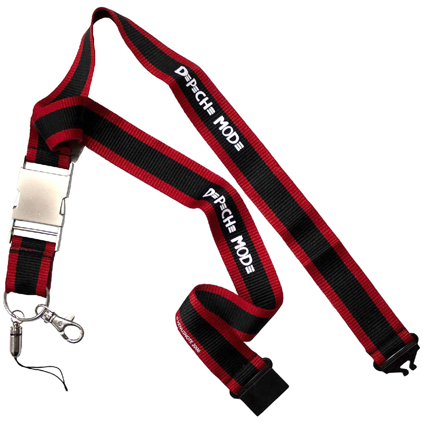 Depeche Mode Logo Lanyard Front