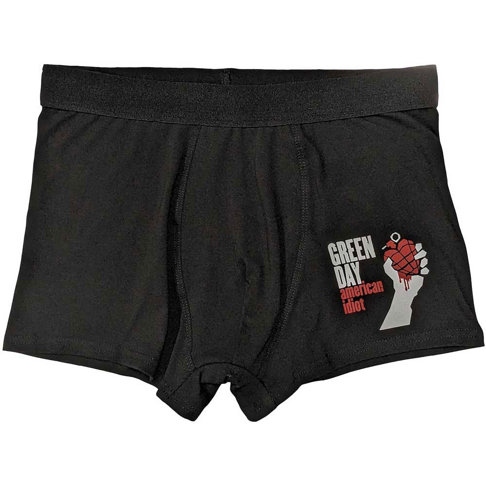 Green Day American Idiot Boxers Front