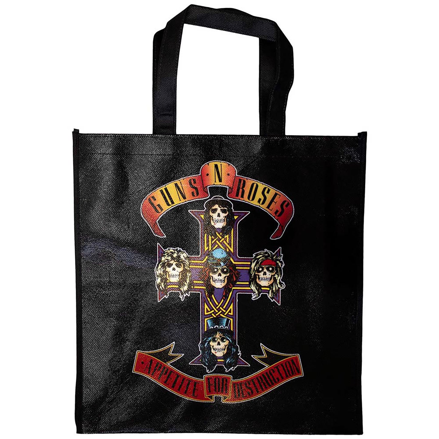 Guns N Roses Appetite For Destruction Grocery Tote Front