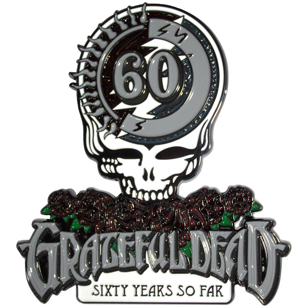 Grateful Dead Sixty Years So Far Magnet Front