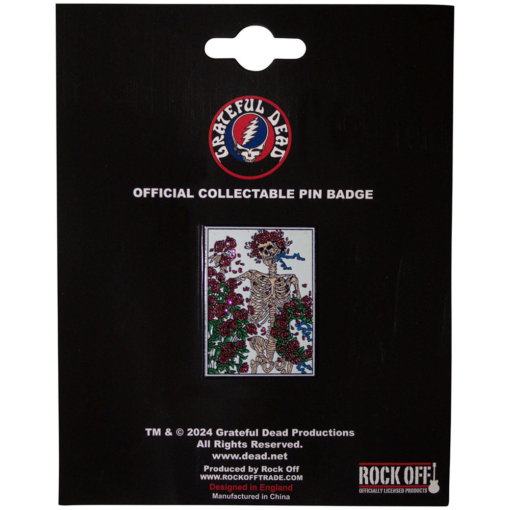 Grateful Dead Bertha Pewter Pin Badge