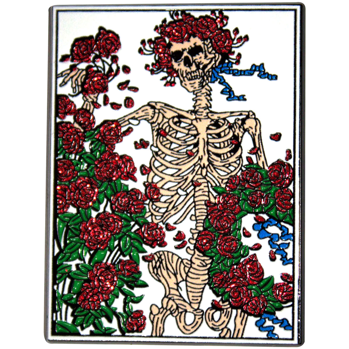 Grateful Dead Bertha Pewter Pin Badge Front
