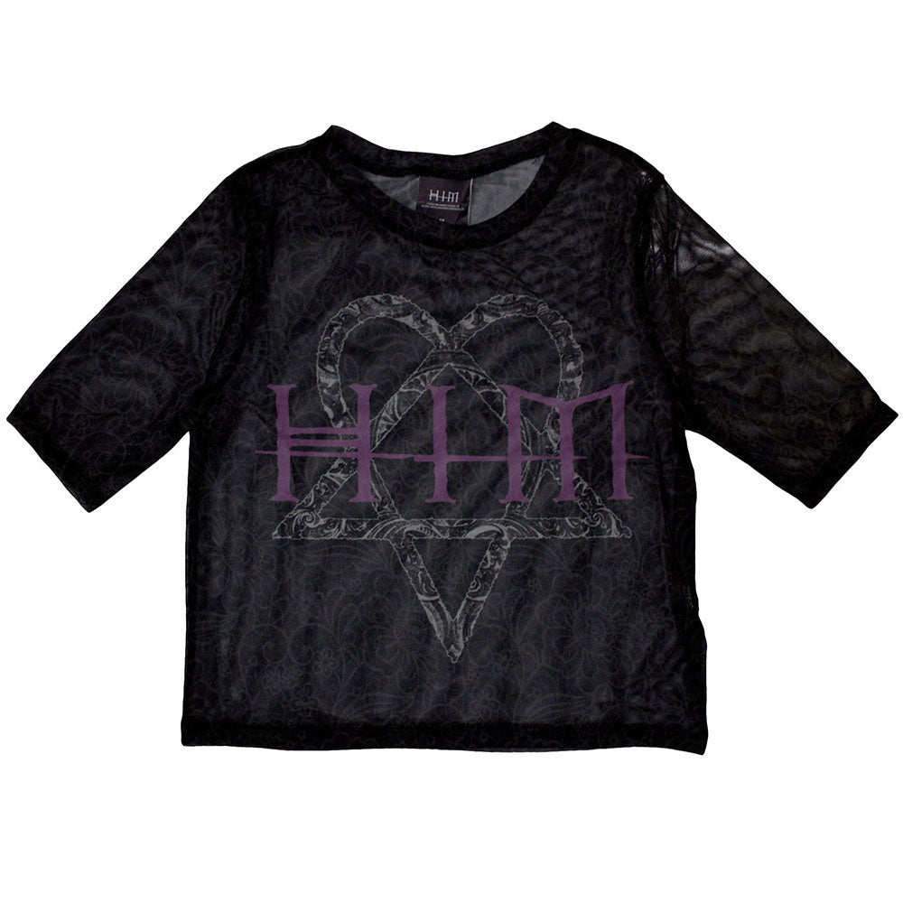 HIM Heartagram & Logo Girls Jr Front