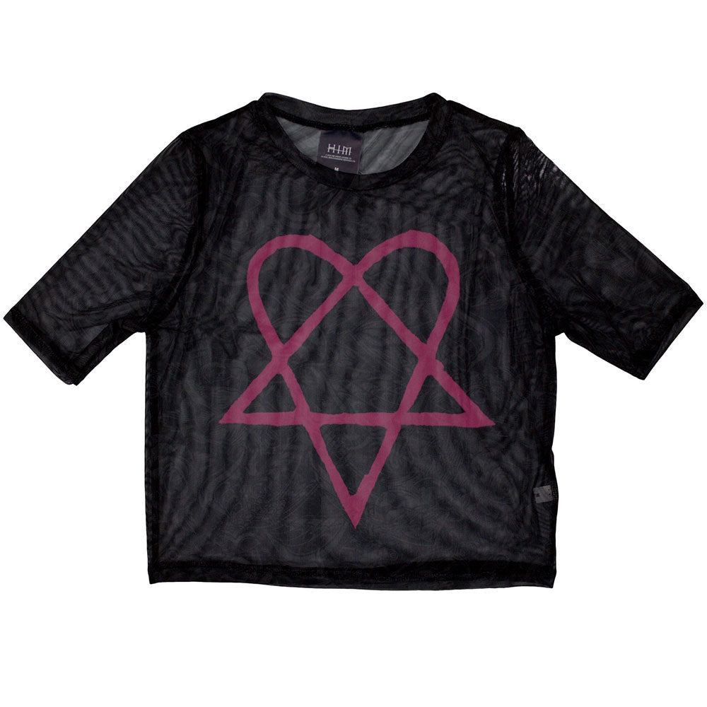 HIM Pink Heartagram Girls Jr Front