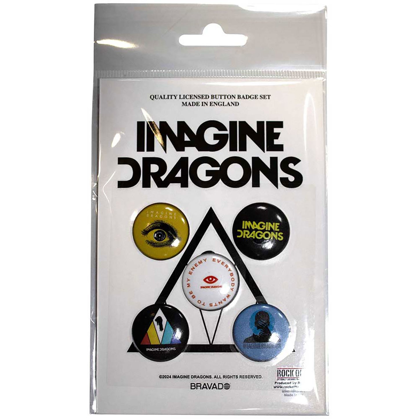 Imagine Dragons Enemy Collector Items Front